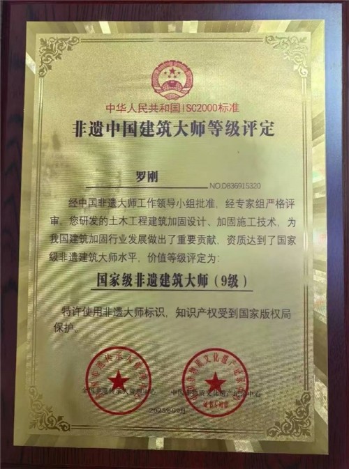 国家“十四五”人才强国工程 ——十四五突出贡献者——罗刚