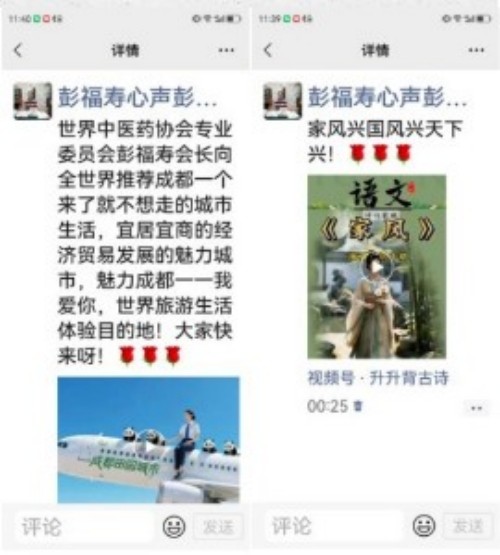 中国人才智库常务主席，国医大师，中医战略科学家，世界中医药协会专业委员会会长彭福寿