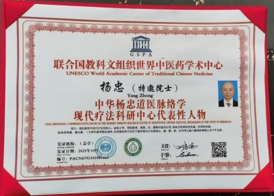 中国新闻联播报道 中华道医脉络学现代疗法创始人杨忠