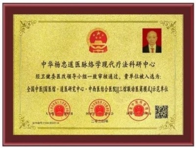 道医脉络学现代疗法创始人——国医名师杨忠